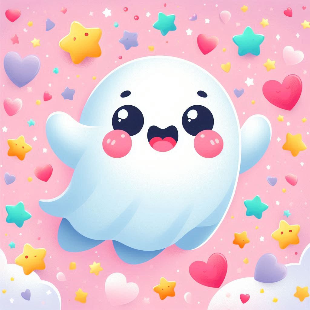 Cute Ghostface Wallpaper Pink