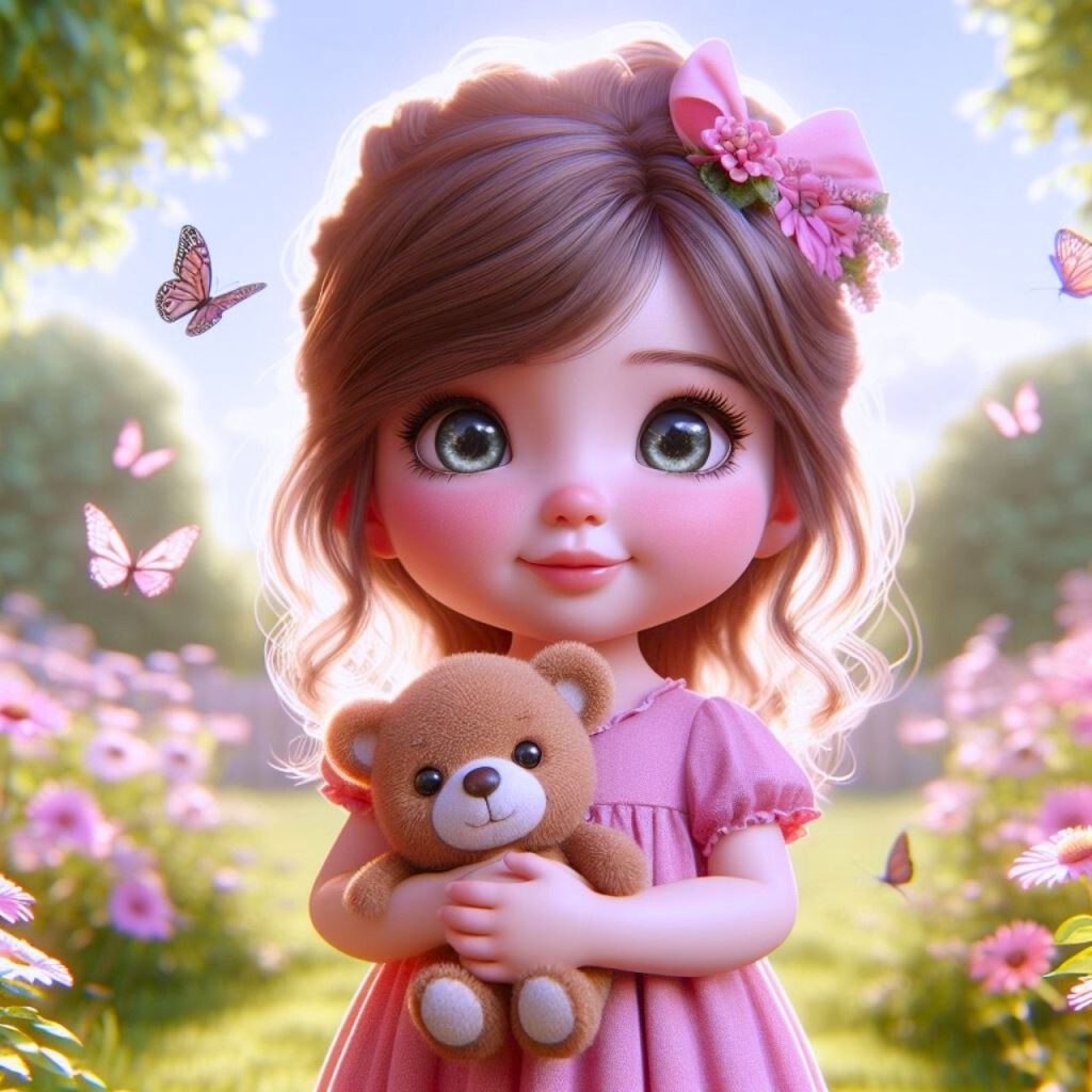 Cute Girl Cartoon, Girl Animated Images