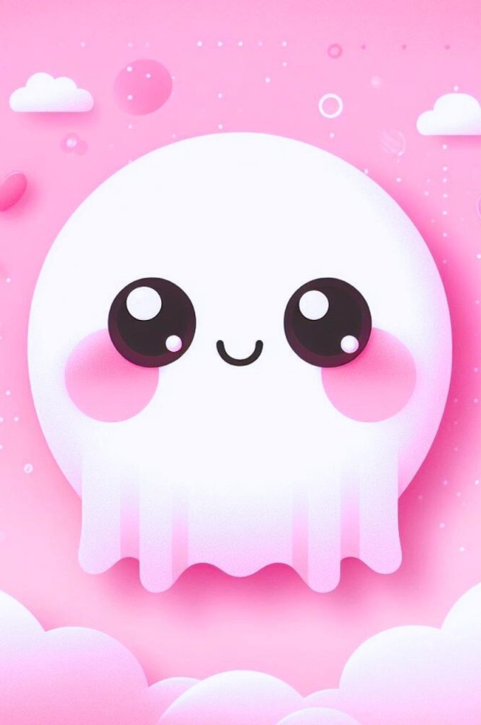 Ghost Face Wallpaper Pink