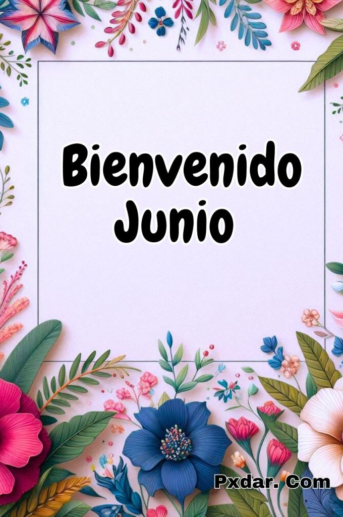 Gif Bienvenido Junio