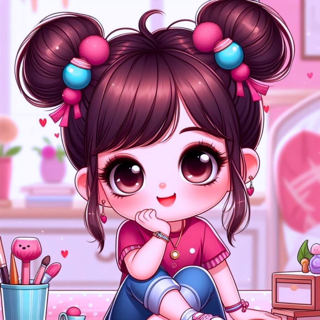 Girl Cartoon Images, Instagram Dp For Girls Cartoon