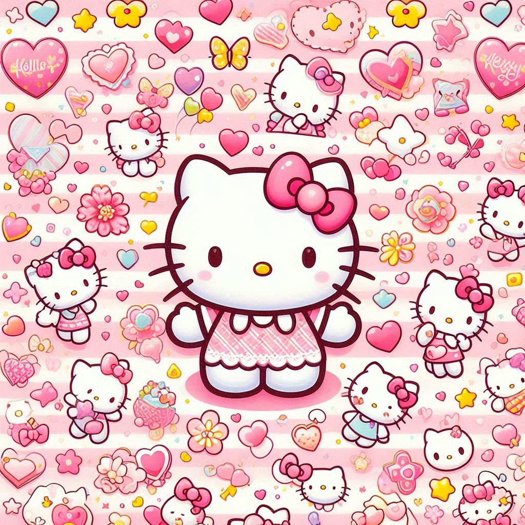 Hello Kitty Wallpaper 4k