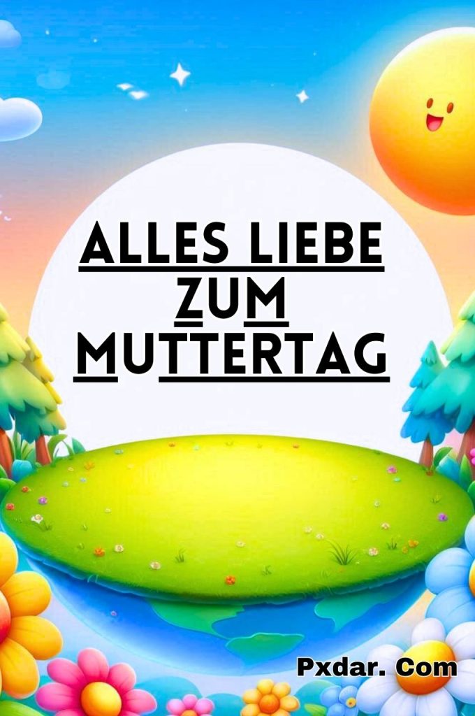 Herz Alles Liebe Zum Muttertag