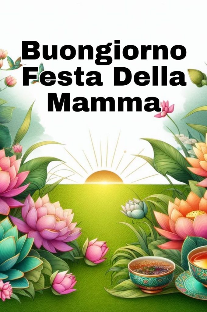 Immagine Buongiorno Festa Della Mamma