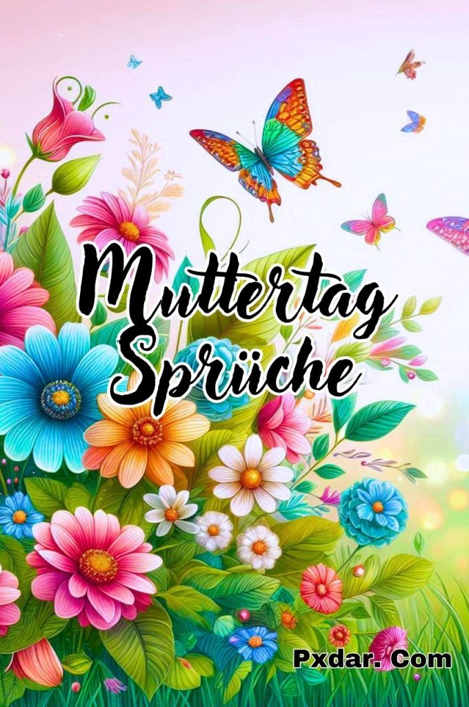 Muttertag Sprüche Blumen