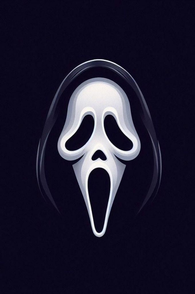 Purple Ghostface Wallpaper