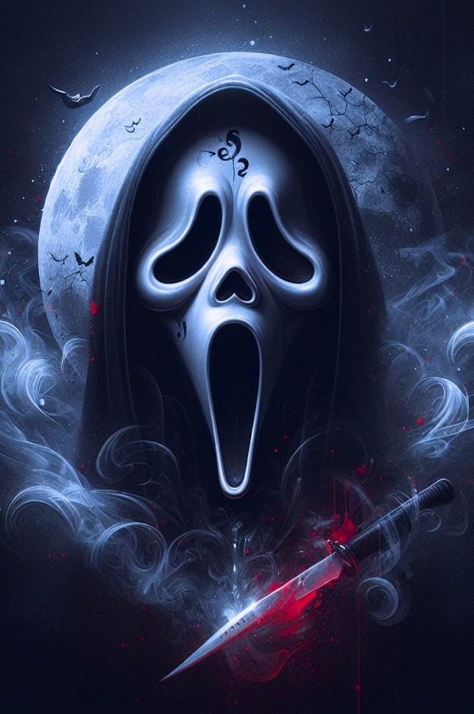 Scream Wallpaper Smoking