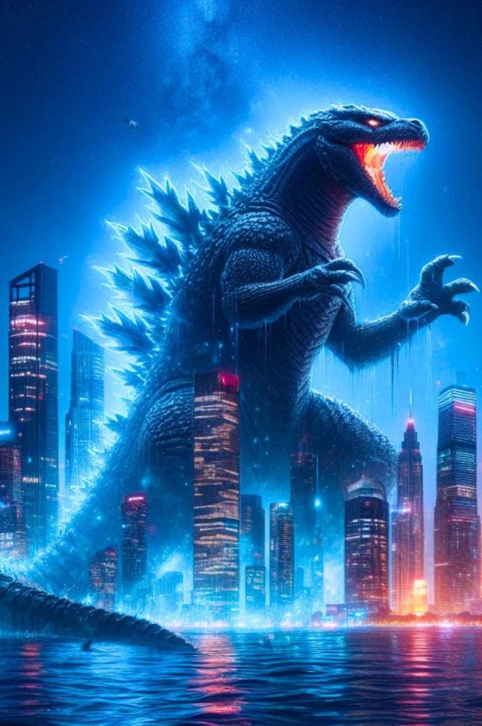 Wallpaper Godzilla