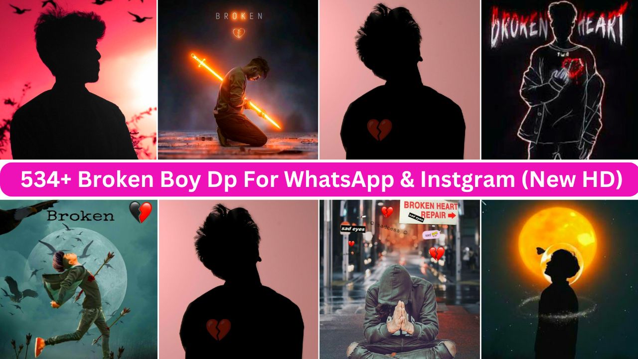 534+ Broken Boy Dp For Whatsapp & Instgram (new Hd 2024)