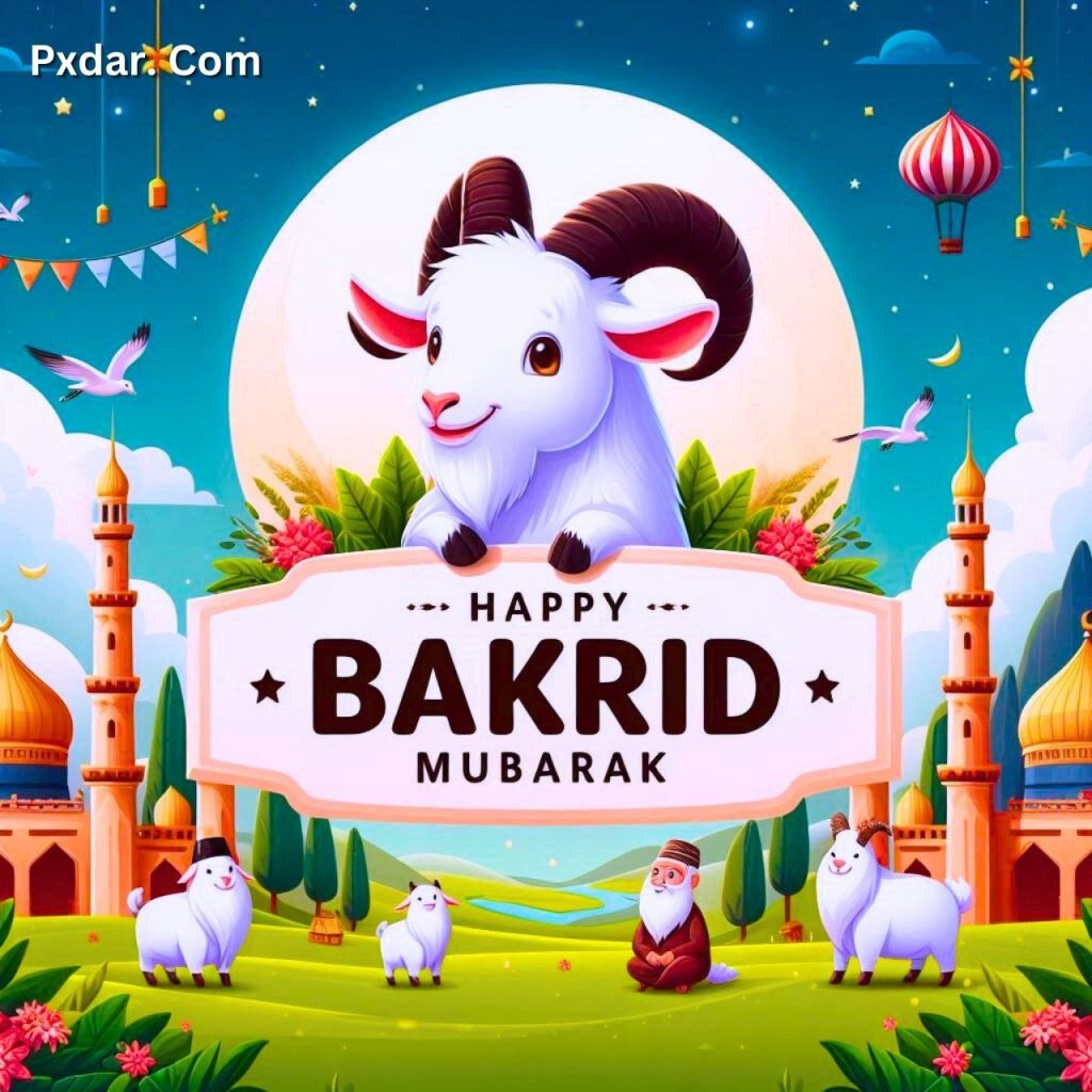 Bakrid Mubarak Banner