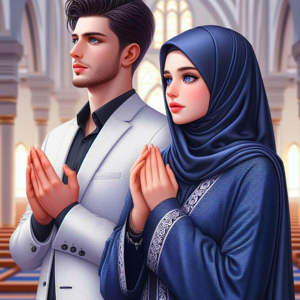 Cute Islamic Couple Dp