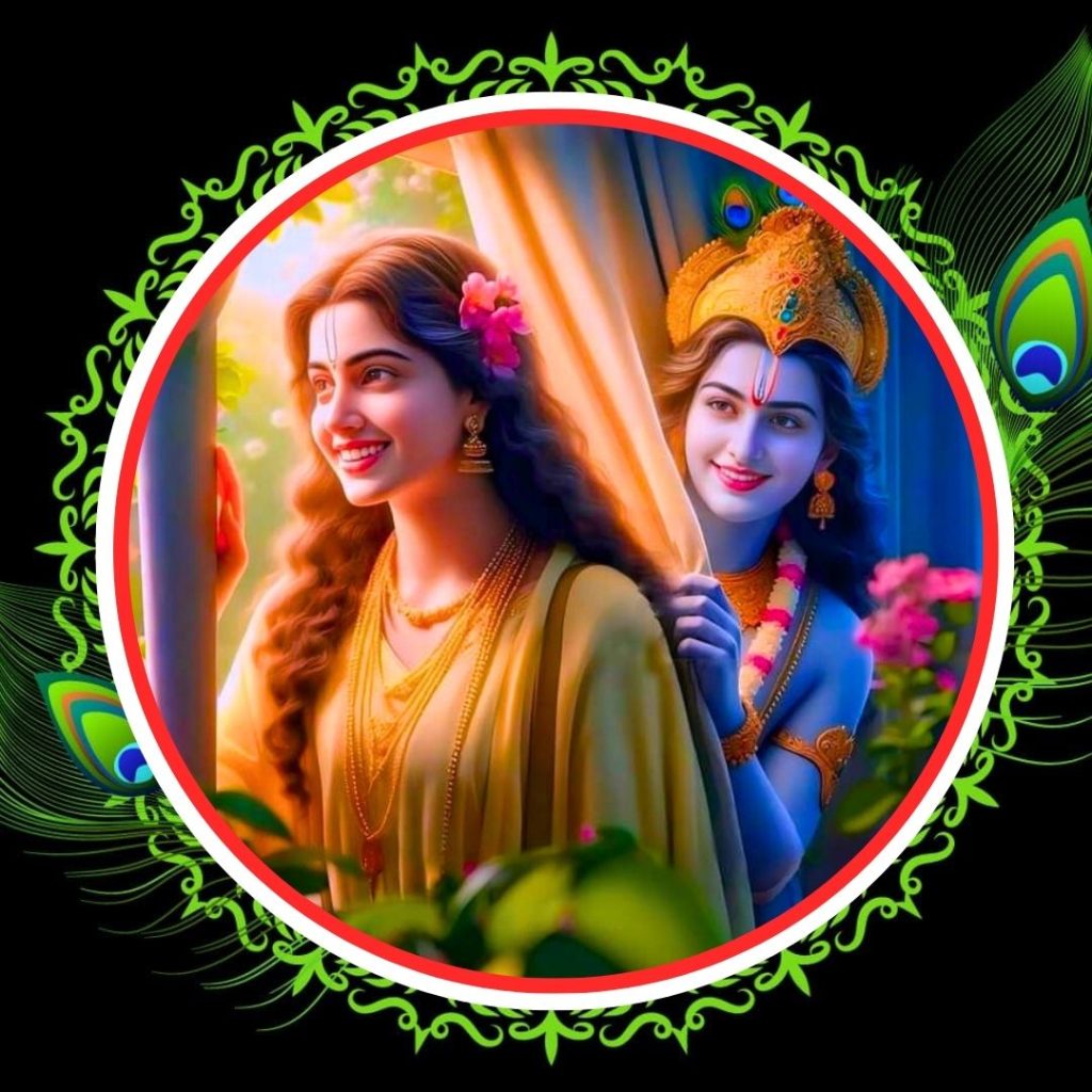 Cute Radha Krishna Dp