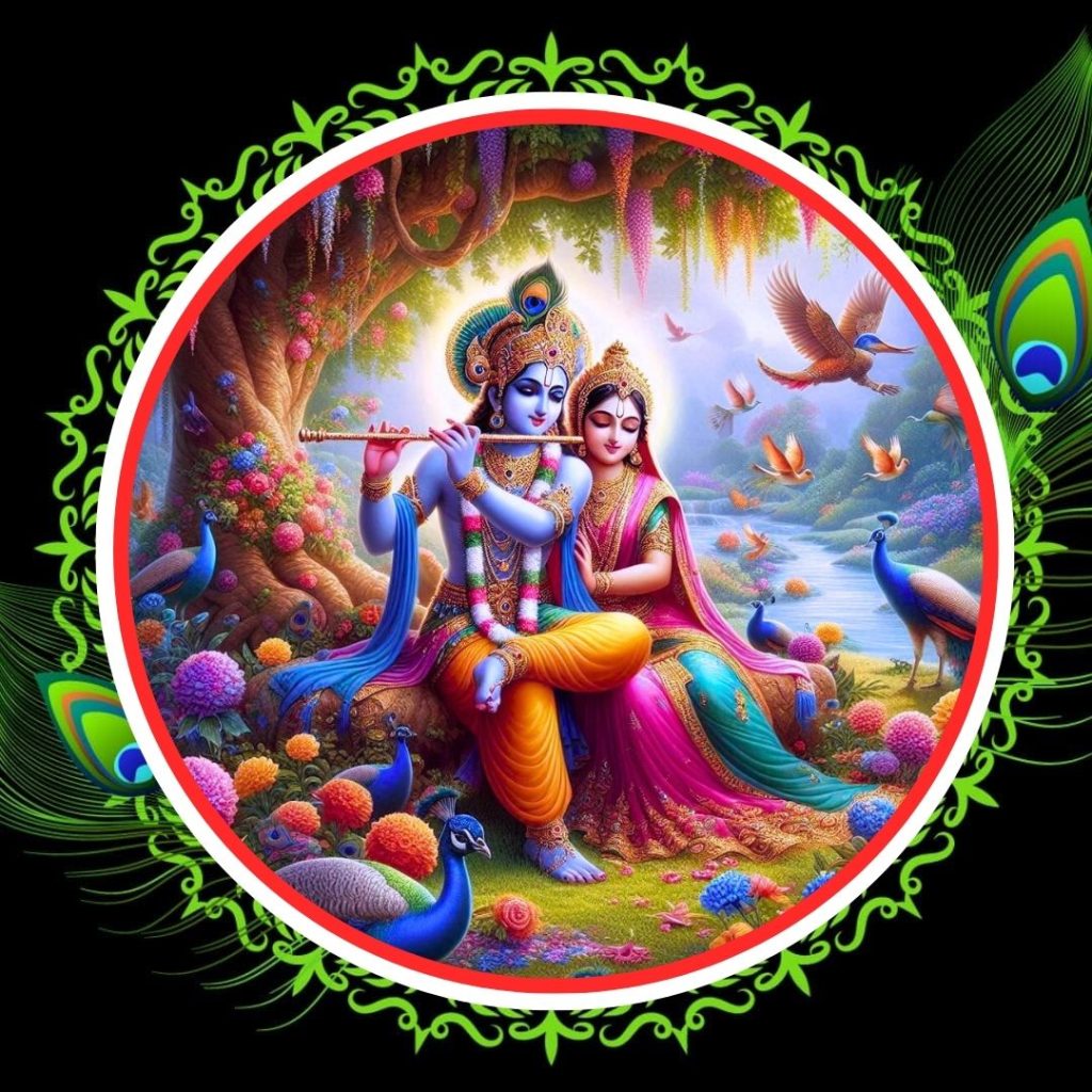 Cute Radha Krishna Dp For Whatsapp