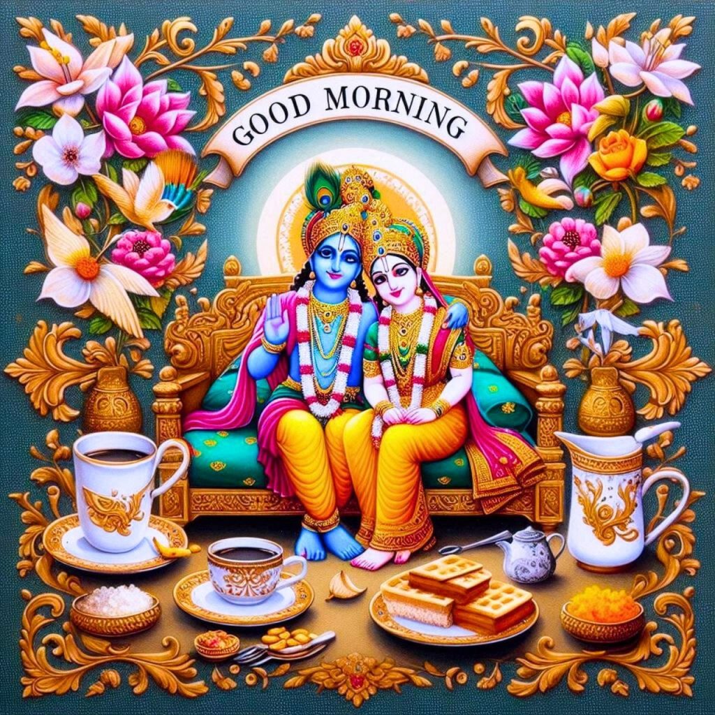 Good Morning Radha Krishna Love