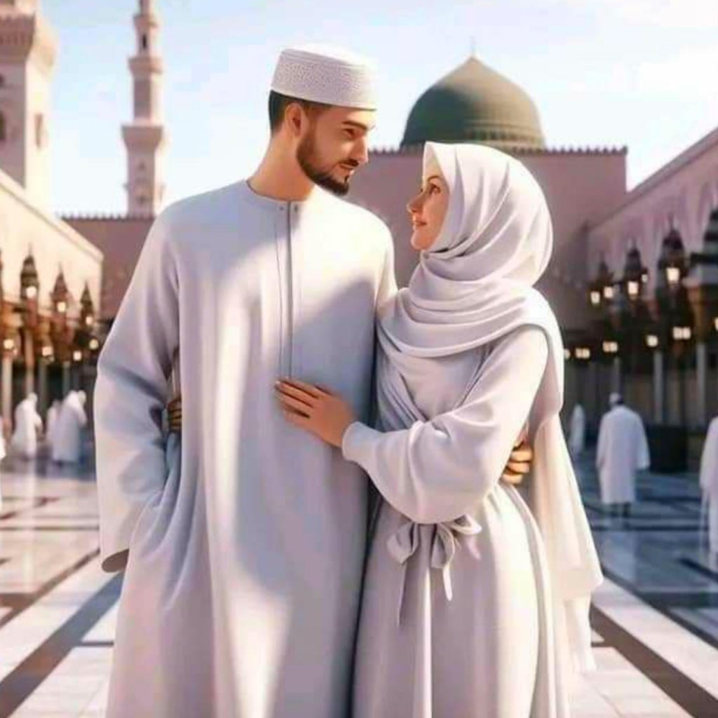 Islamic Couple Images Cartoon