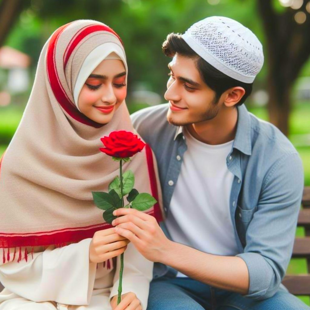 Islamic Couple Wallpaper