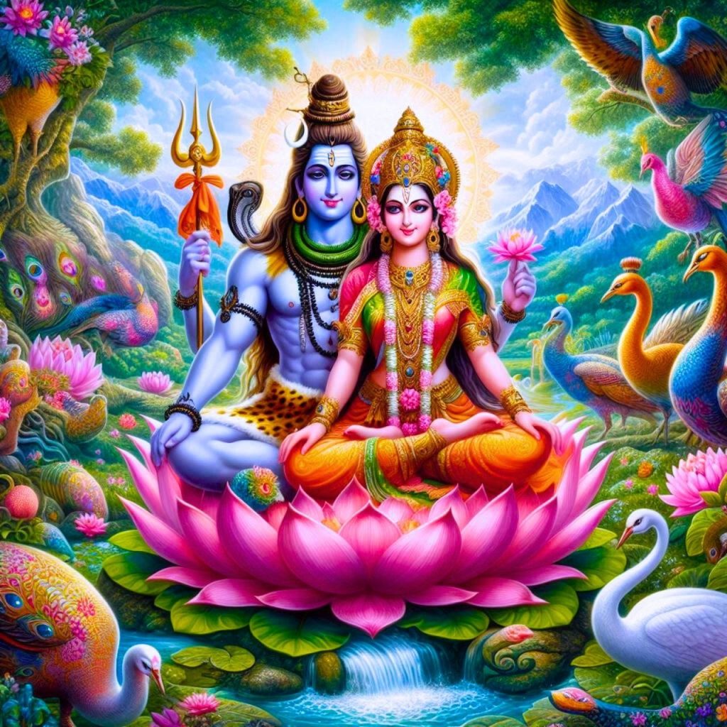 Lord Shiva Parvati Images