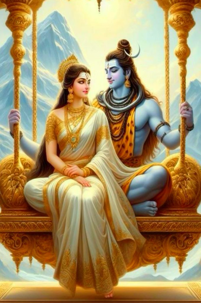 Lord Shiva With Parvati Hd Wallpapers