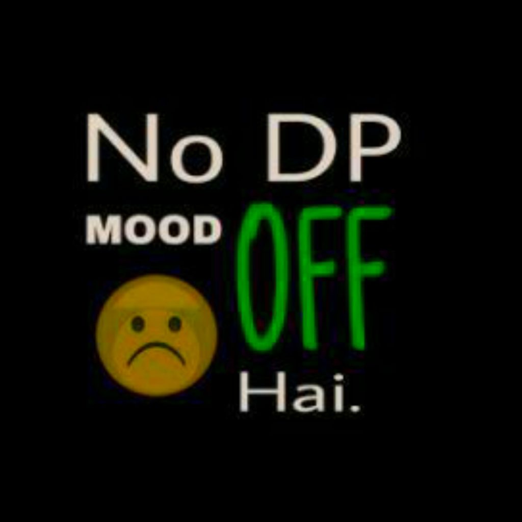 Mood Off Dp Girl Pic