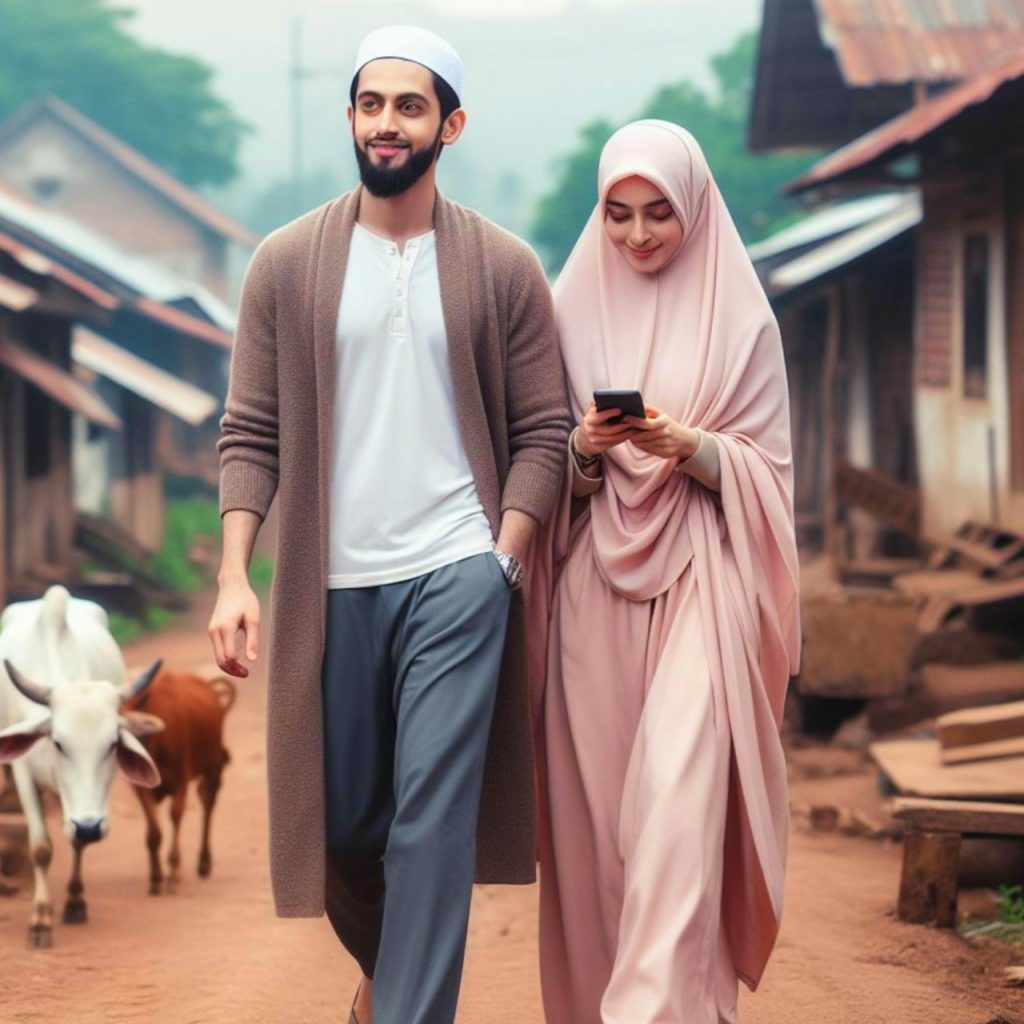 Muslim Love Couple