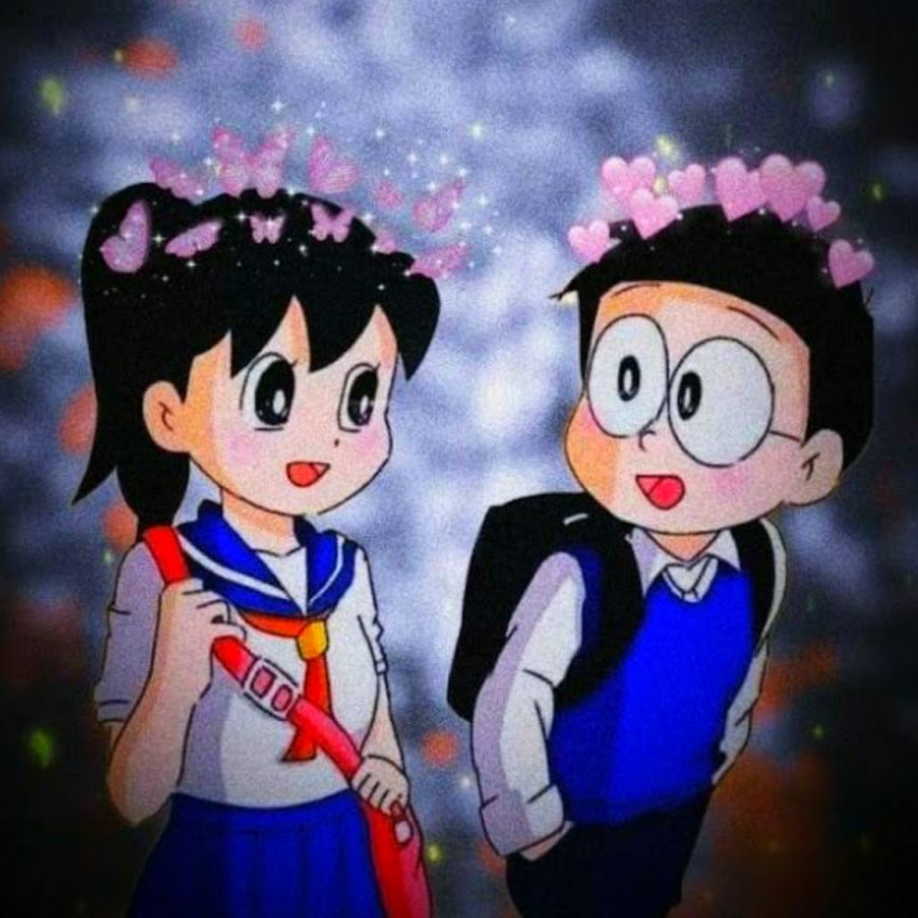 Nobita And Shizuka Love Photo