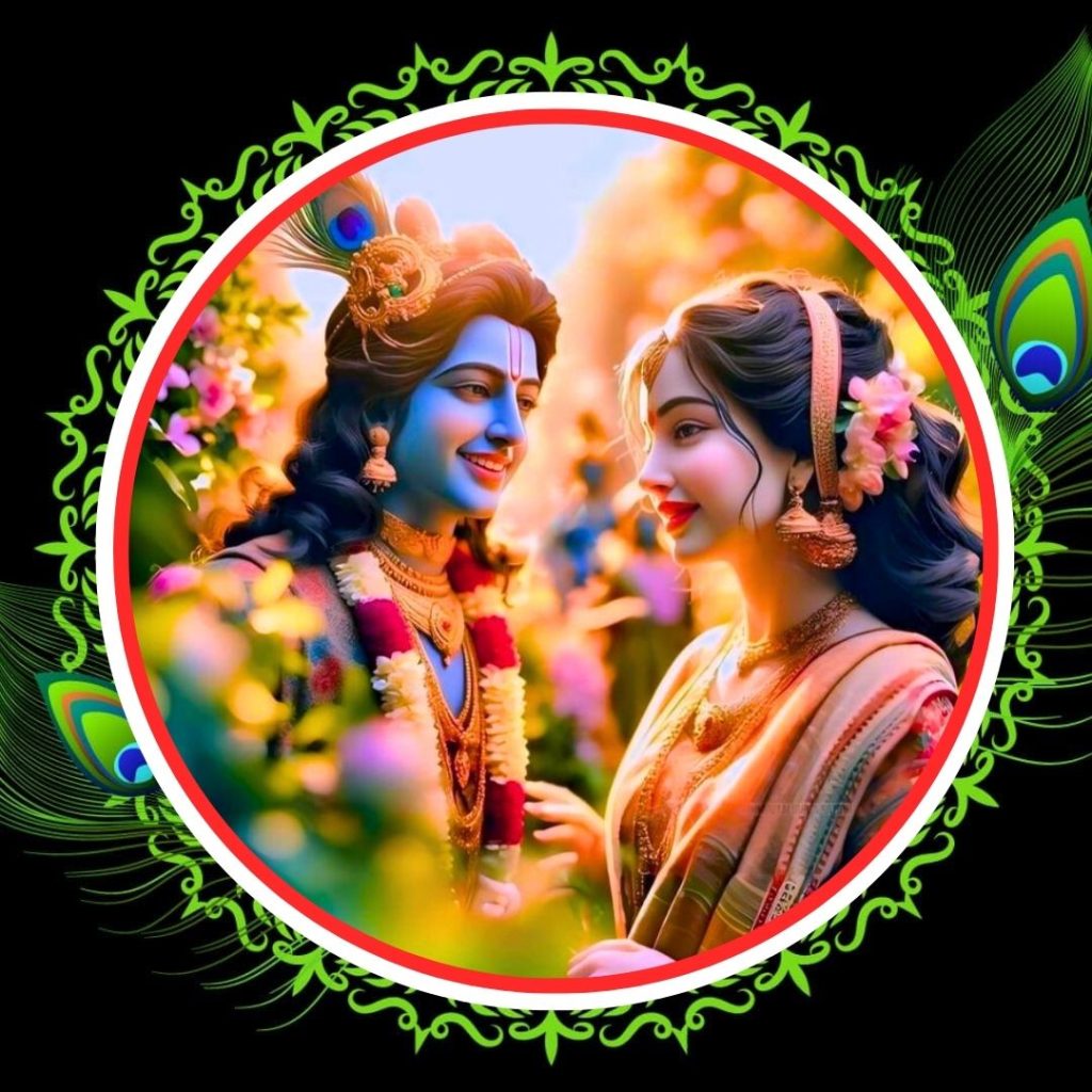 Radha Krishna Cartoon Dp