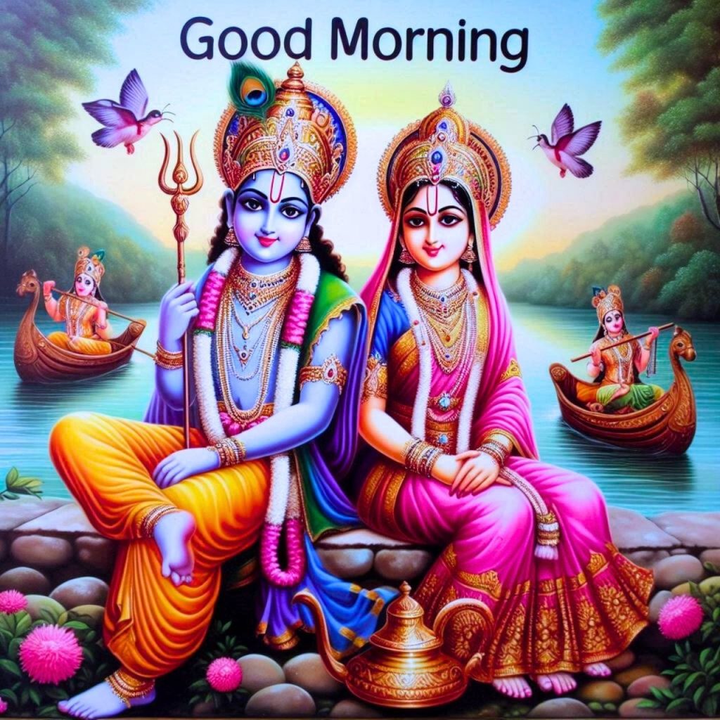 Radha Krishna Good Morning Images