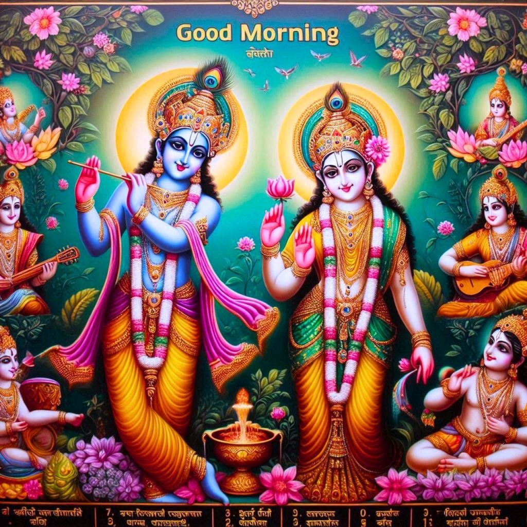 Radha Krishna Good Morning Quotes