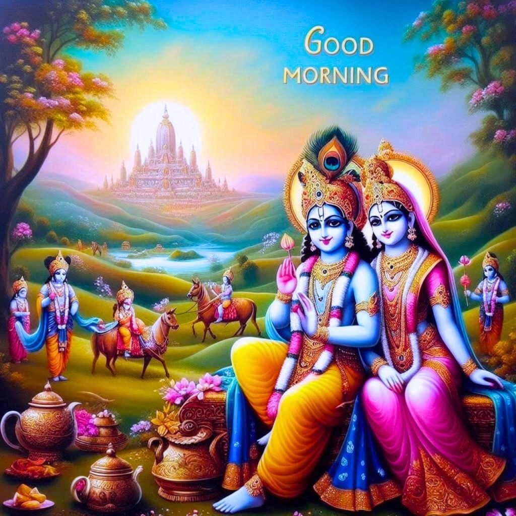 Radha Krishna Good Morning Quotes In Hindi