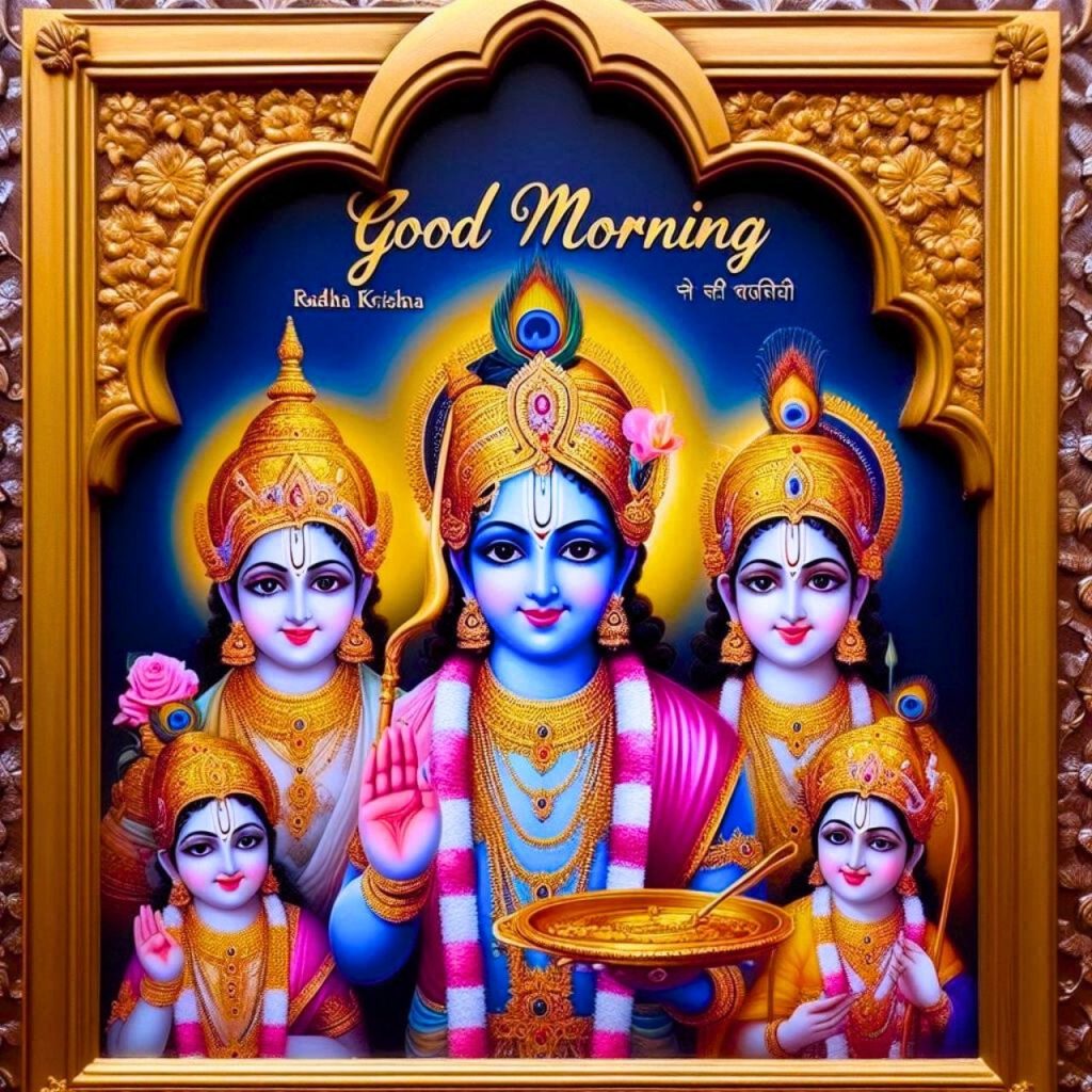 Radha Krishna Good Morning Status