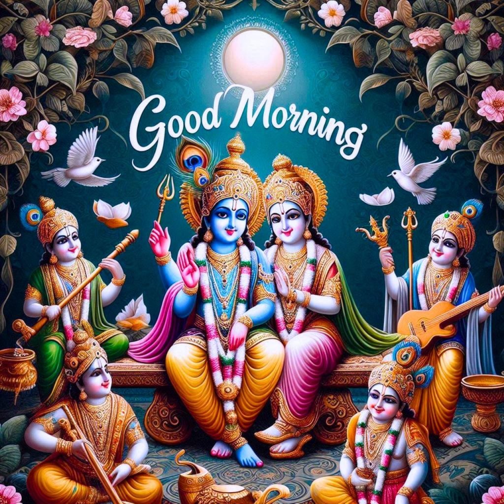 Radha Krishna Images Good Morning