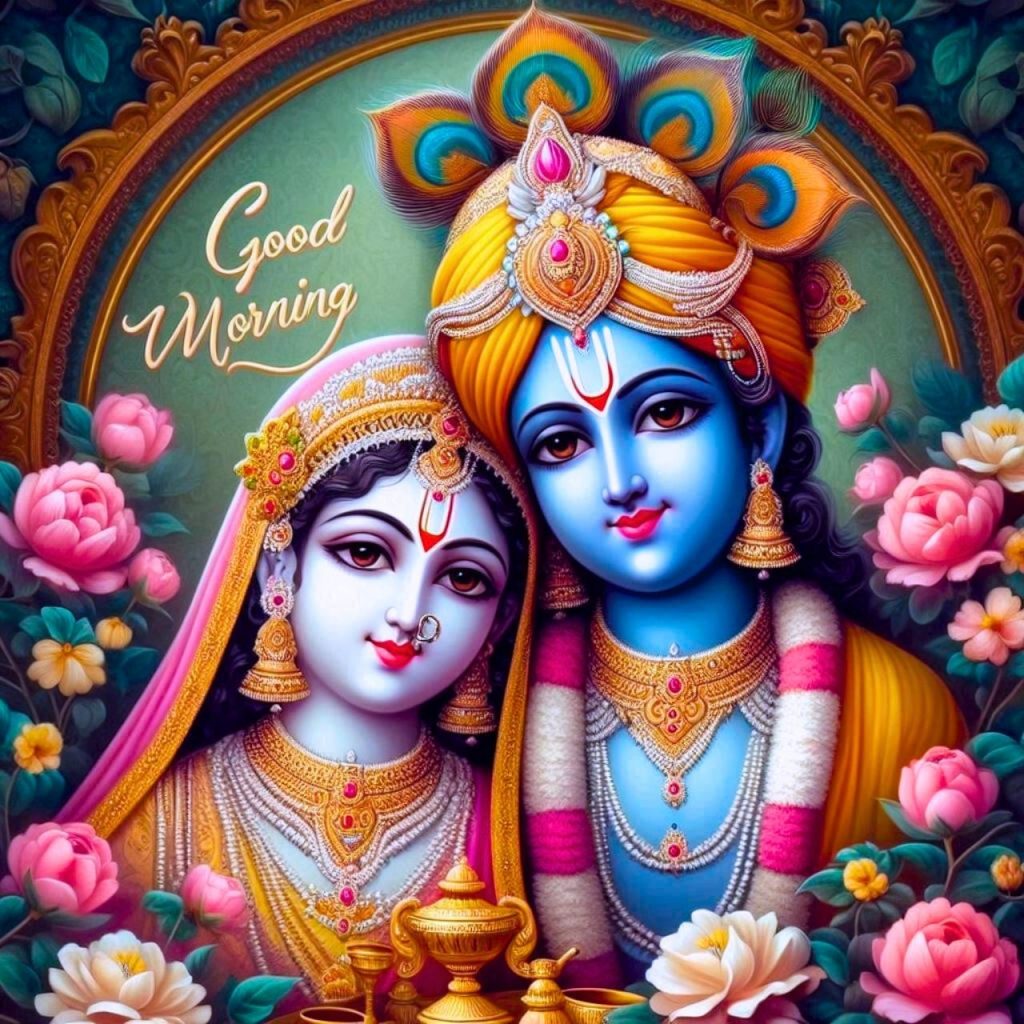 Radha Krishna Love Good Morning Images Hd