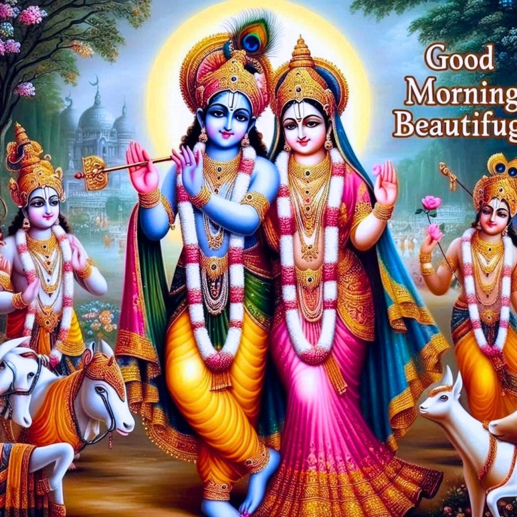 Radhe Krishna Good Morning