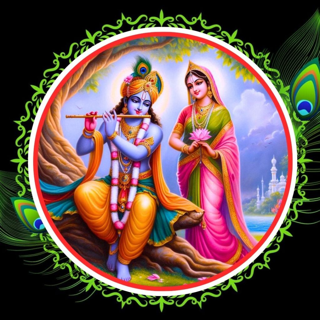 Romantic Radha Krishna Dp