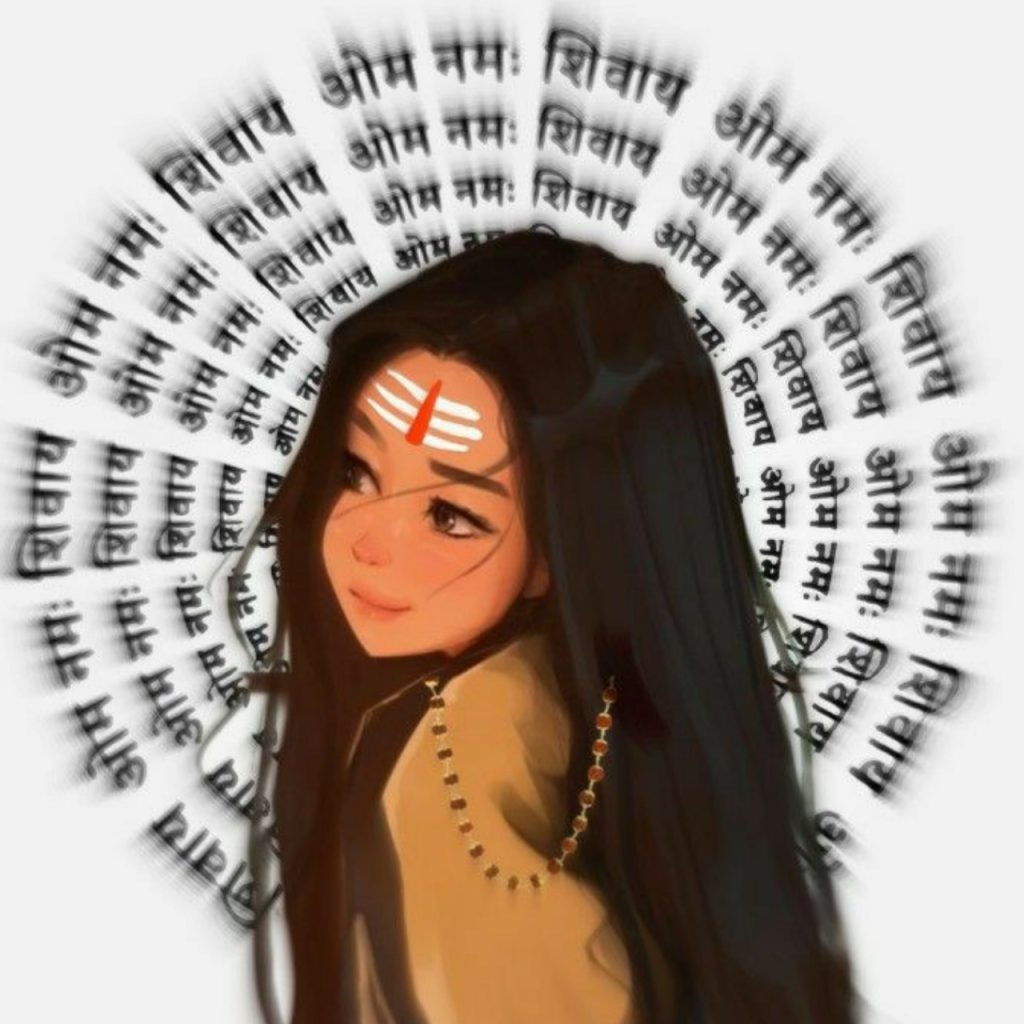 Sanatani Anime Girl Dp