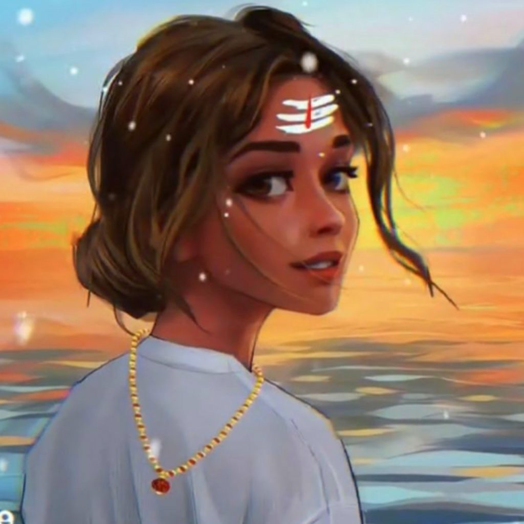 Sanatani Girl Anime Dp