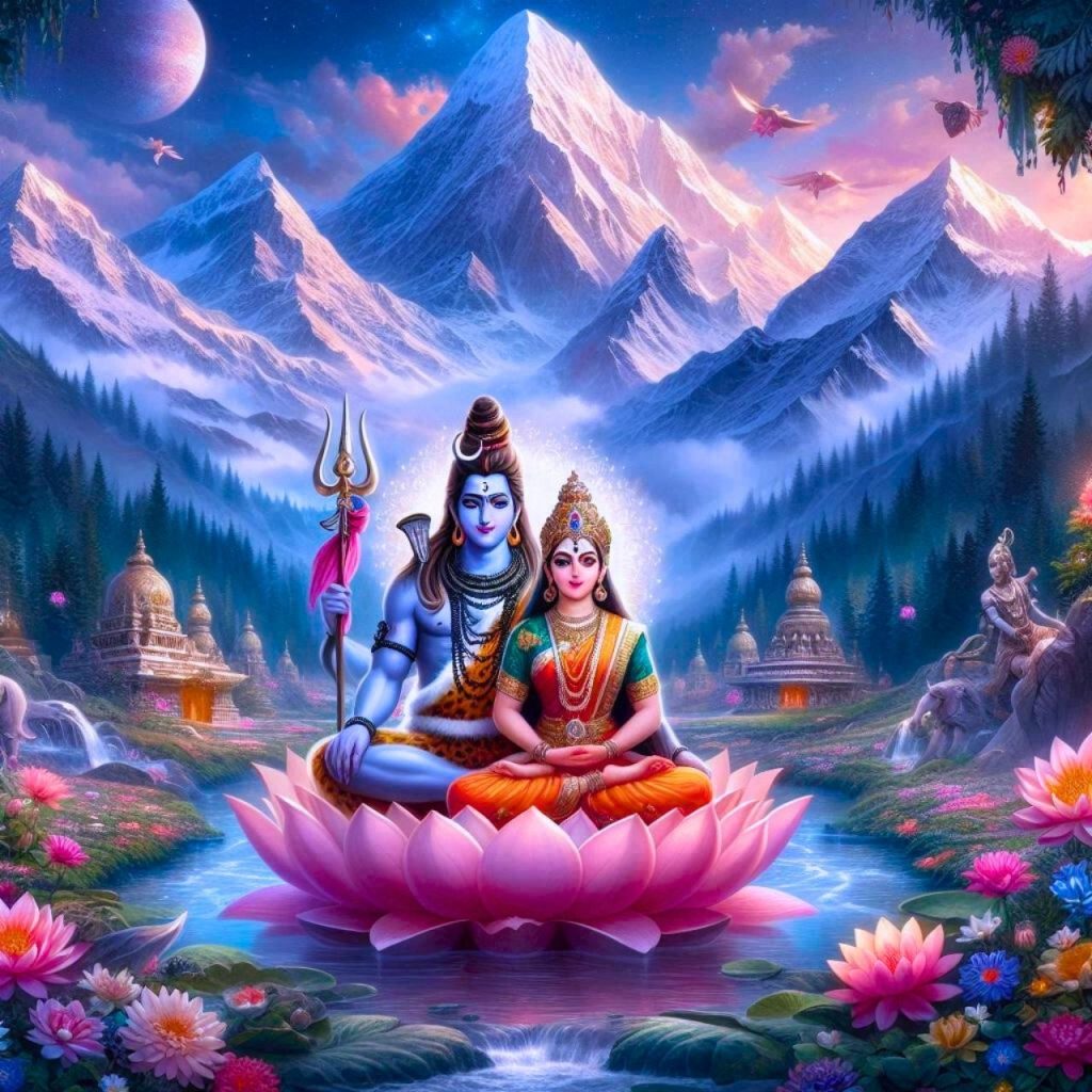 Shiv Parvati Hd Wallpaper 1080p Download