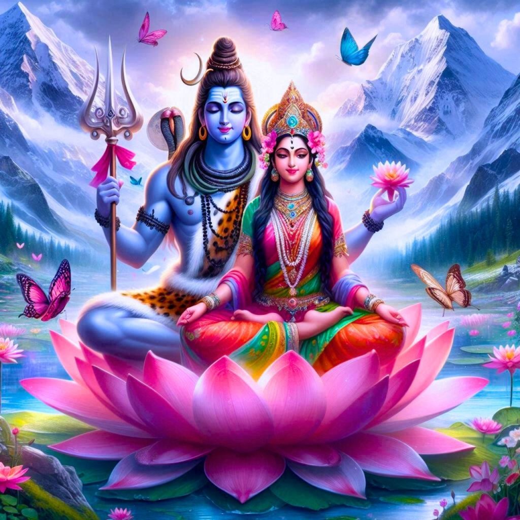 Shiv Parvati Images Love