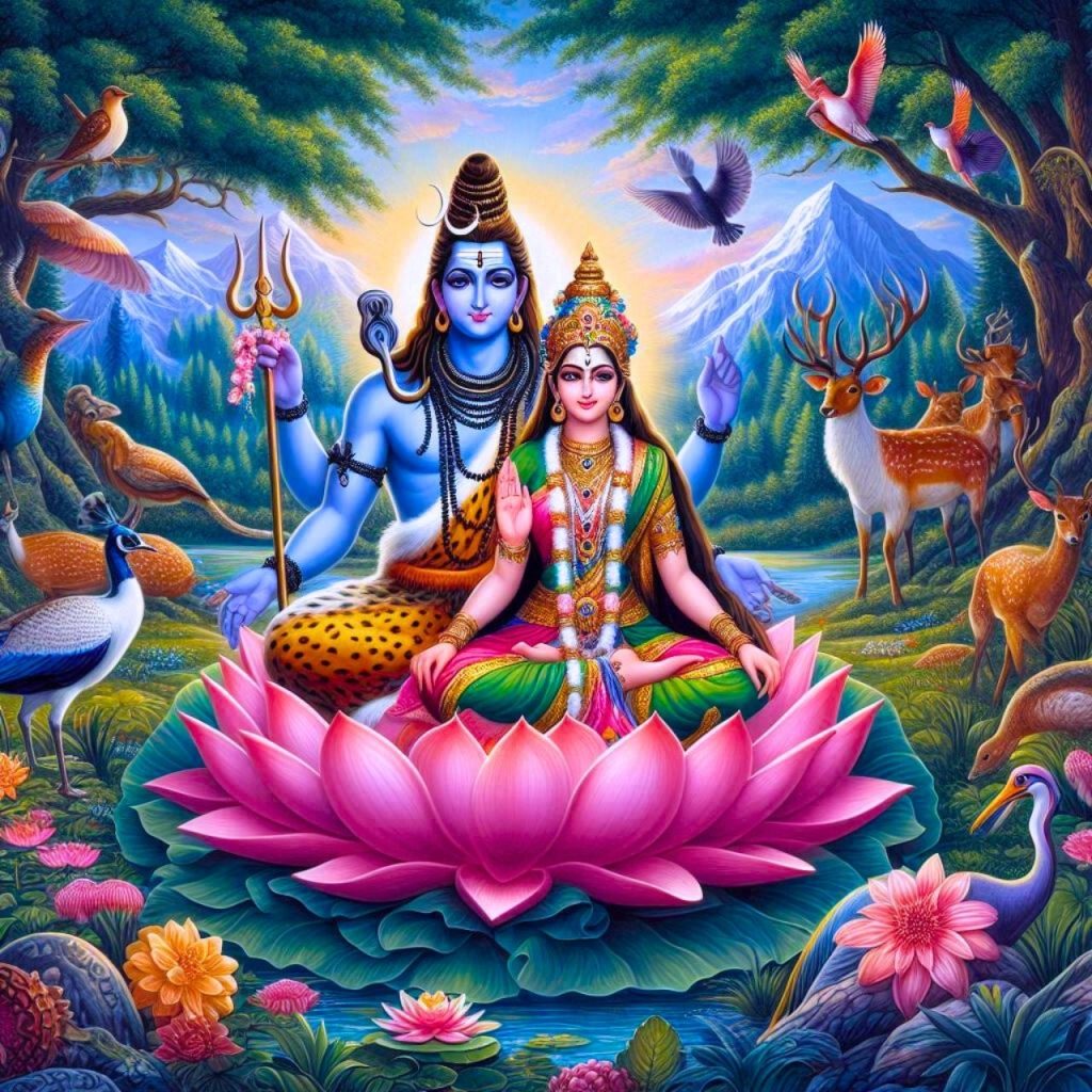 Shiv Parvati Love Images Hd Wallpapers 1080p Download