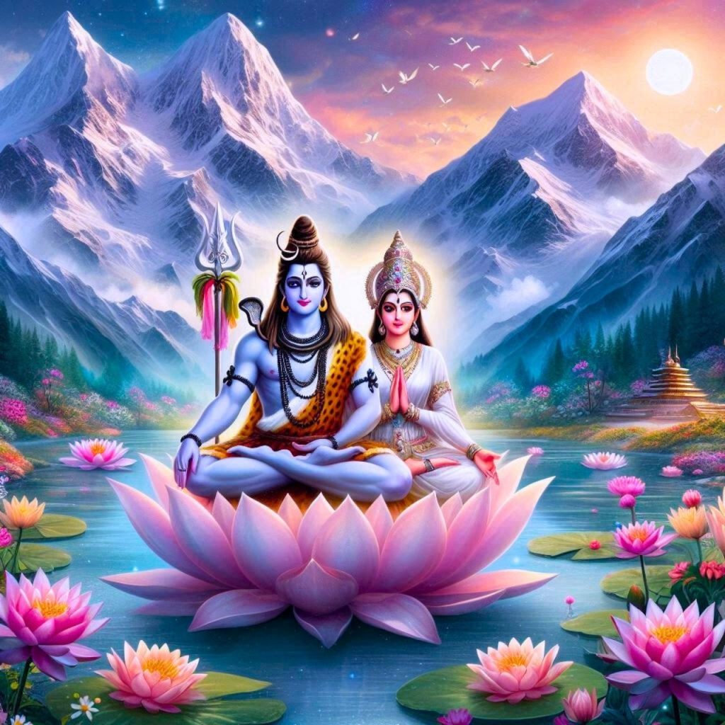 Shiv Parvati Pic Hd Wallpaper