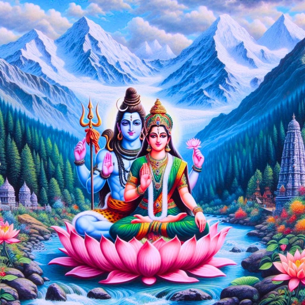 Shiv Parvati Wallpaper Hd