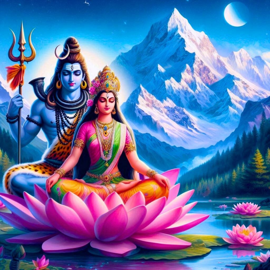 Shiva And Parvati