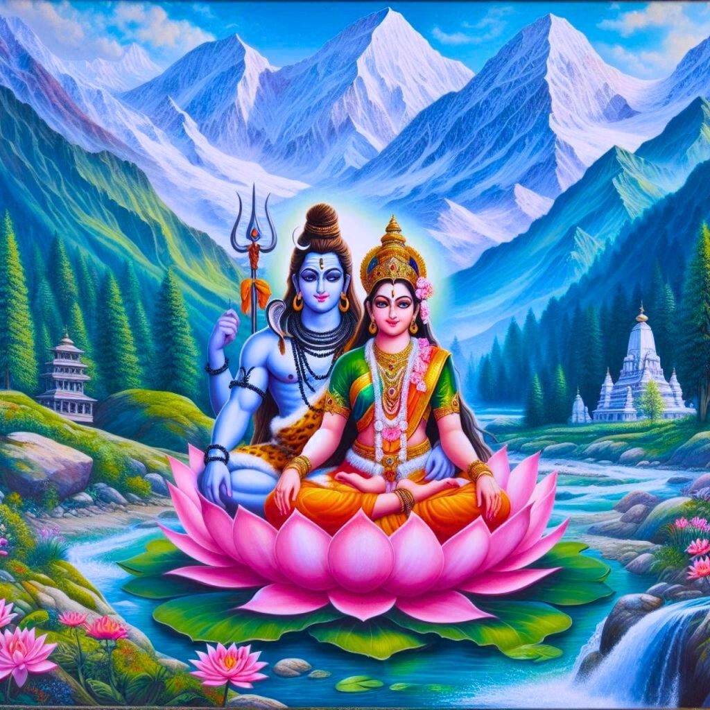 Shiva And Parvati Images