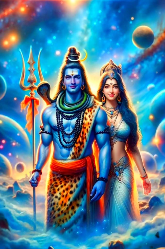 Shiva And Parvati Wallpaper